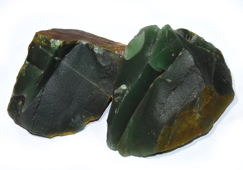 Green Jade Raw Rough Stone Natural Healing Crystal Jewelry ...