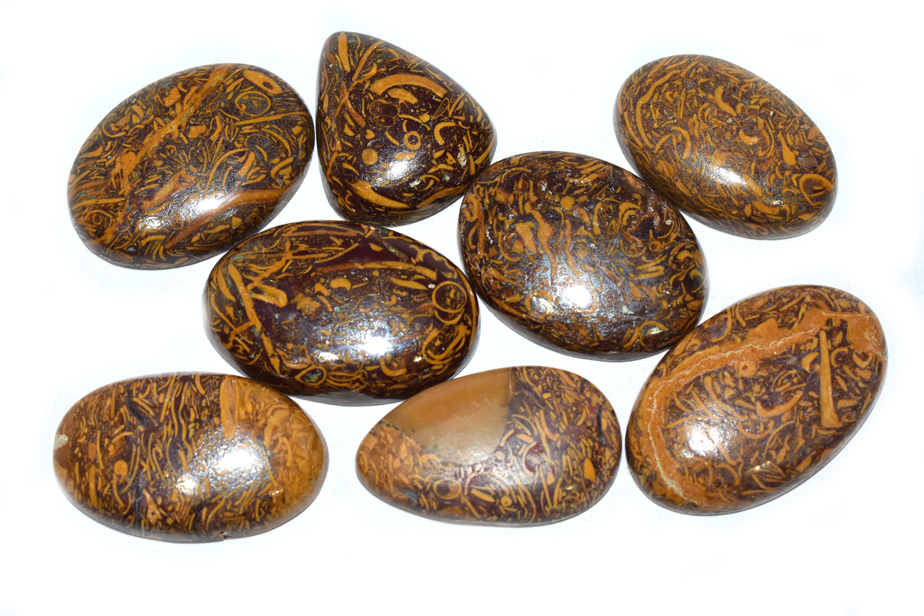 AA Mariam Jasper Gemstone Cabochon Natural Healing Crystal Etsy UK