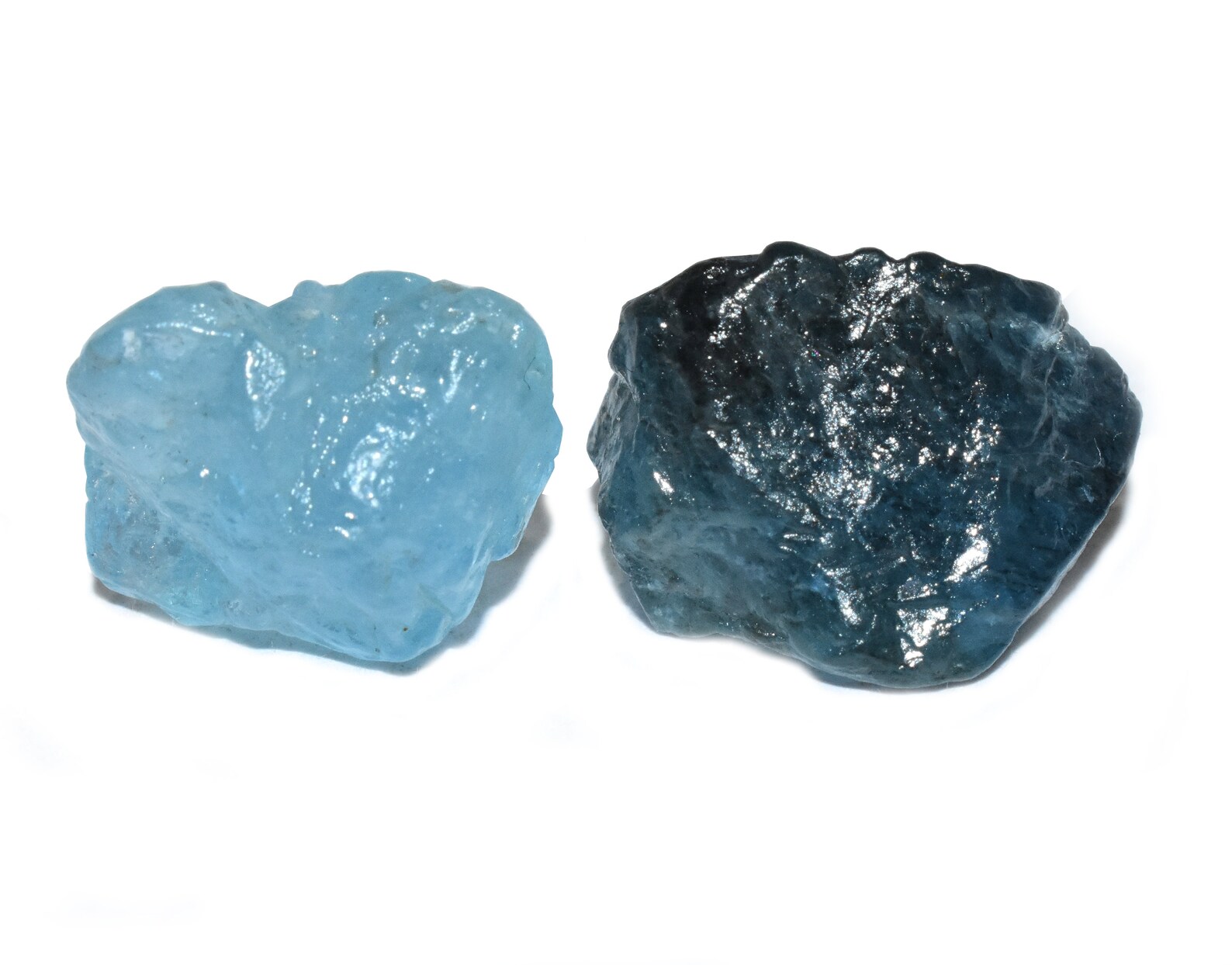 Blue Topaz Raw Rough Stone Natural Healing Crystal Jewelry | Etsy