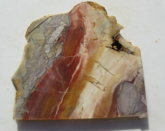 Burro Creek Brecciated Jasper rough slab Burro Creek Jasper Jewelry rough slab Burro Creek jewelry cabbing slab Burro Creek Pastelite Jasper