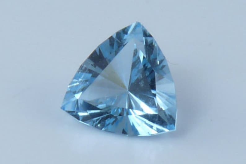 Loose Santa Maria Aquamarine Faceted gemstone Natural Aqua Etsy