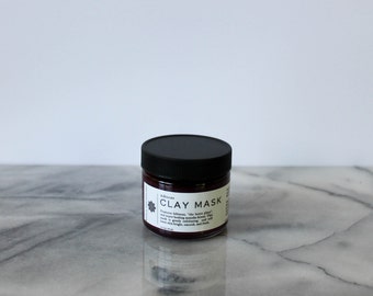 Hibiscus Honey Face Mask: hibiscus mask, manuka honey mask, brightening mask, exfoliating mask, honey face mask, clay mask