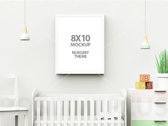 8x10 Mockup Frame Mockup Nursery Frame Mockup 8x10 Mockup Frame Mockup Nursery Frame Mockup