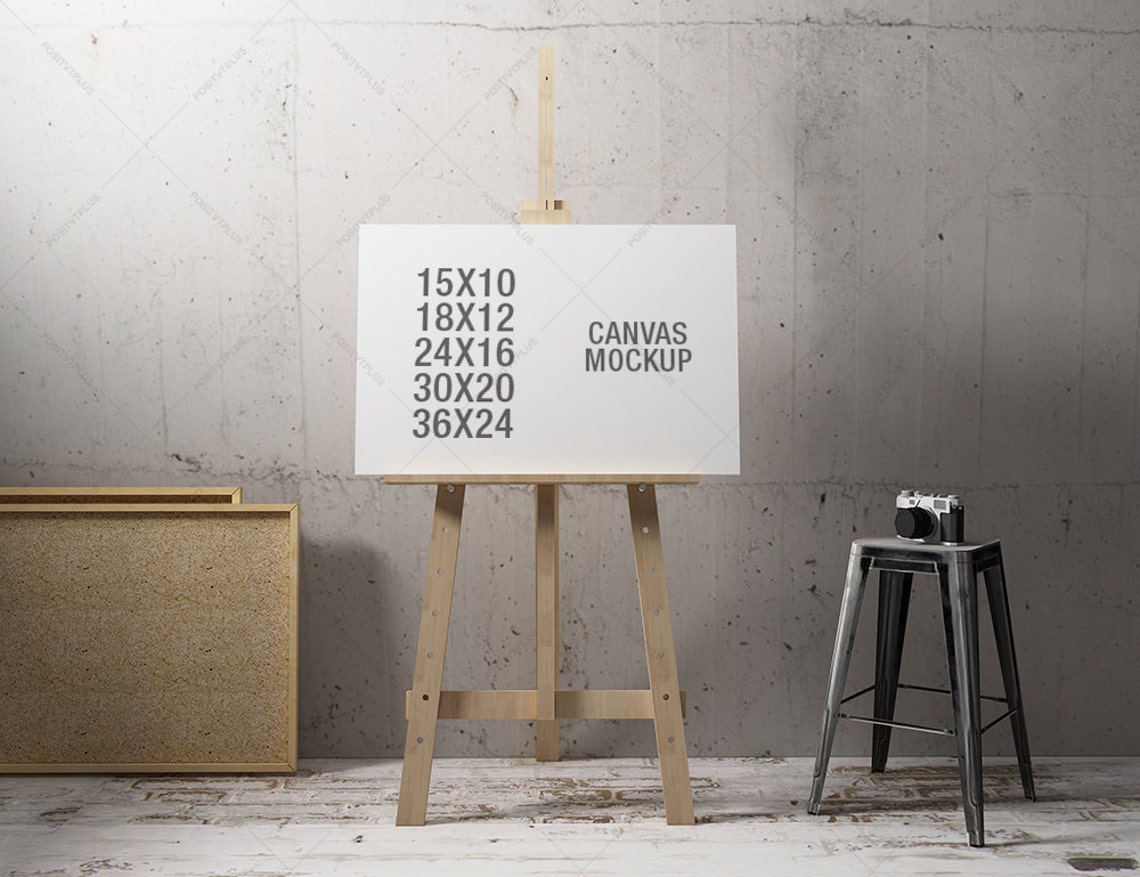 Frame Mockup / Poster Frame Photography Style / 10x15