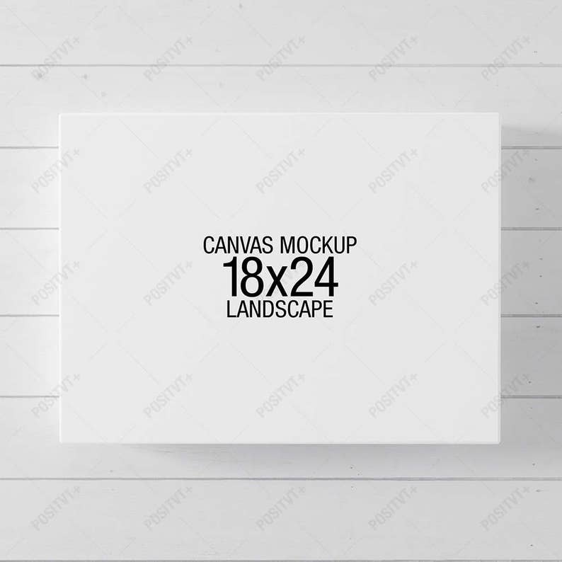18x24 Photo Canvas Mockup Landscape Canvas Photography Etsy