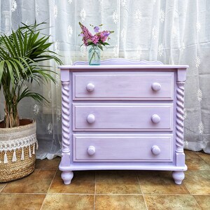 Purple kids dresser sale
