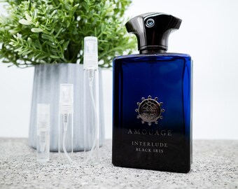 Amouage Interlude Black Iris Dekantierparfüm, Reisegröße, 2 ml, 5 ml, 10 ml