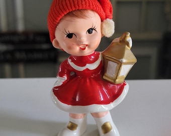 Vintage 1950 NAPCO Angel Christmas Figurine MCM Retro Angel