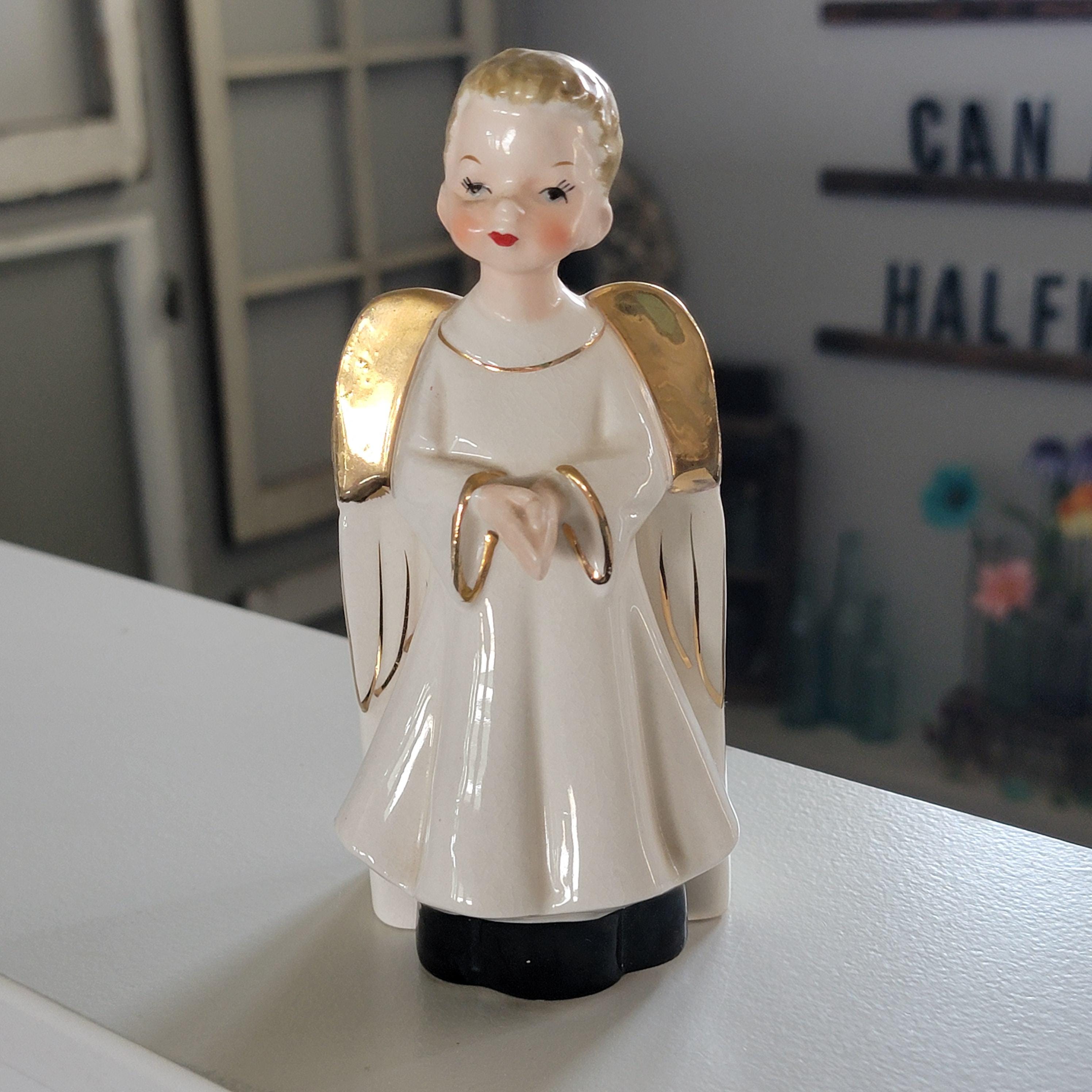 Vintage Ucagco Angel Planter Angel Choir Boy / Made in Japan