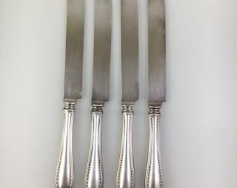 Oneida bruidskrans dinermessen gemeenschapsbord 4-delig verzilverd vintage