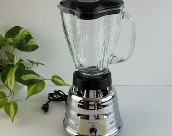 Blender Chrome Beehive Oster Osterizer Great Condition 1960s Vintage