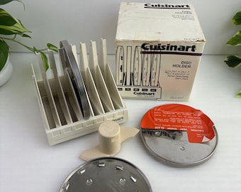 Cuisinart DLC-077 Schijfhouder 4 messen voor DLC-8 DLC-10 deegmes voor keukenmachine