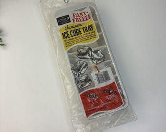 VTG MCM IJsblokjesvorm Mirro Aluminium Metaal en kunststof 14 blokjes Comet Fast Freeze