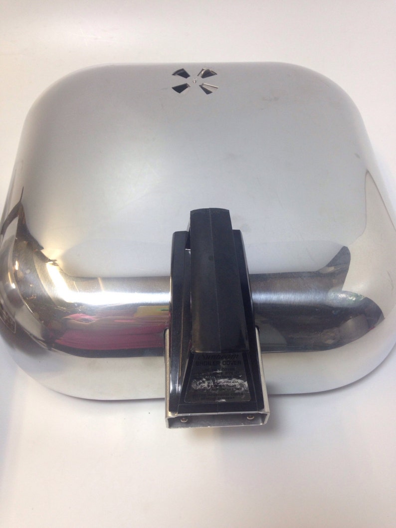 Sunbeam Fry Pan Broiler Lid Electric Skillet Small Appliance Etsy