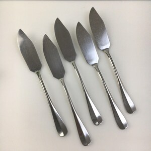 Fish Knives DJ Baguette Stainless Flatware 5pc Set Japan Fish Knife