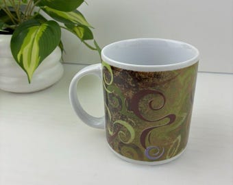 Starbucks RARE 1999 RARE groene koffie-aroma kruik 20oz beker roestbruin
