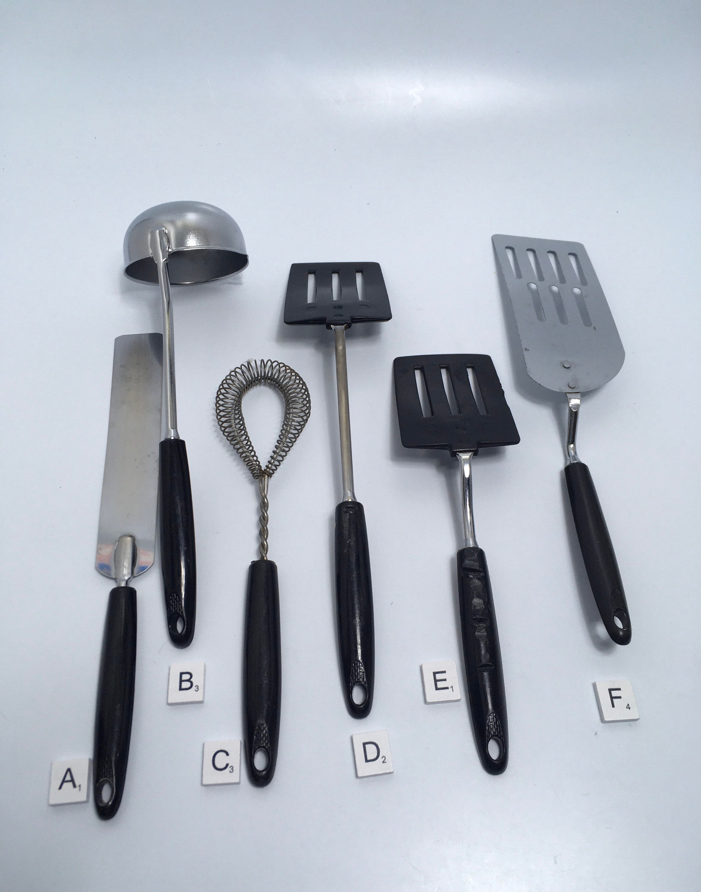Ekco USA Kitchen Utensils Black Handle Spatula Whisk Nylon Etsy