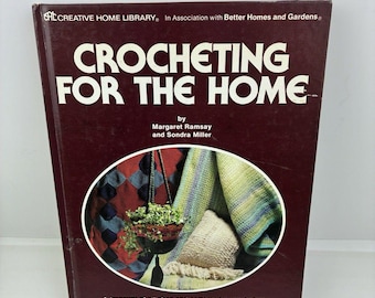 Afghan Hanging Planters Rugs  Pillows Crocheting for the Home Hardcover Book