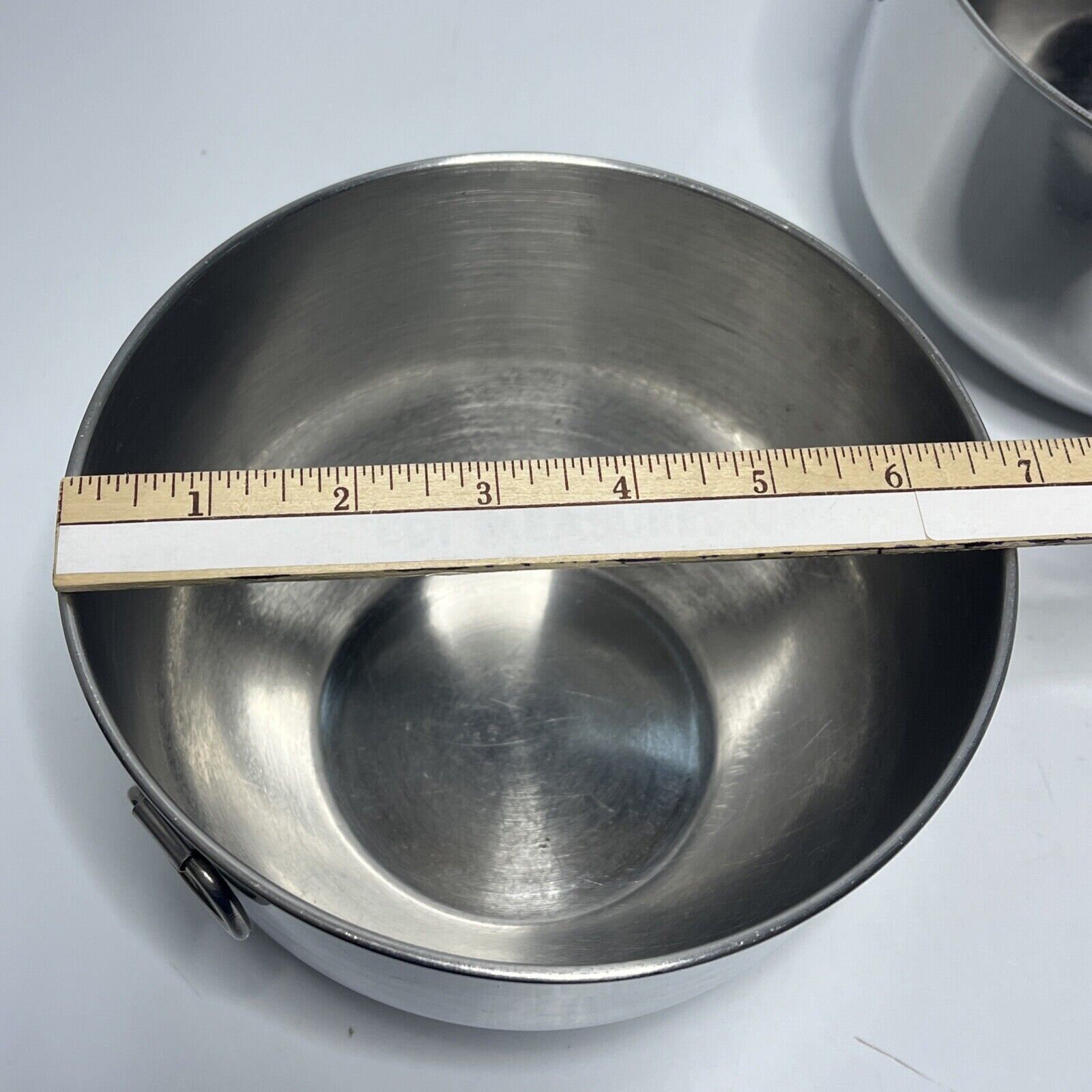 Farberware Stainless Steel Mixing Bowls 2pc D Rings for Hanging Etsy