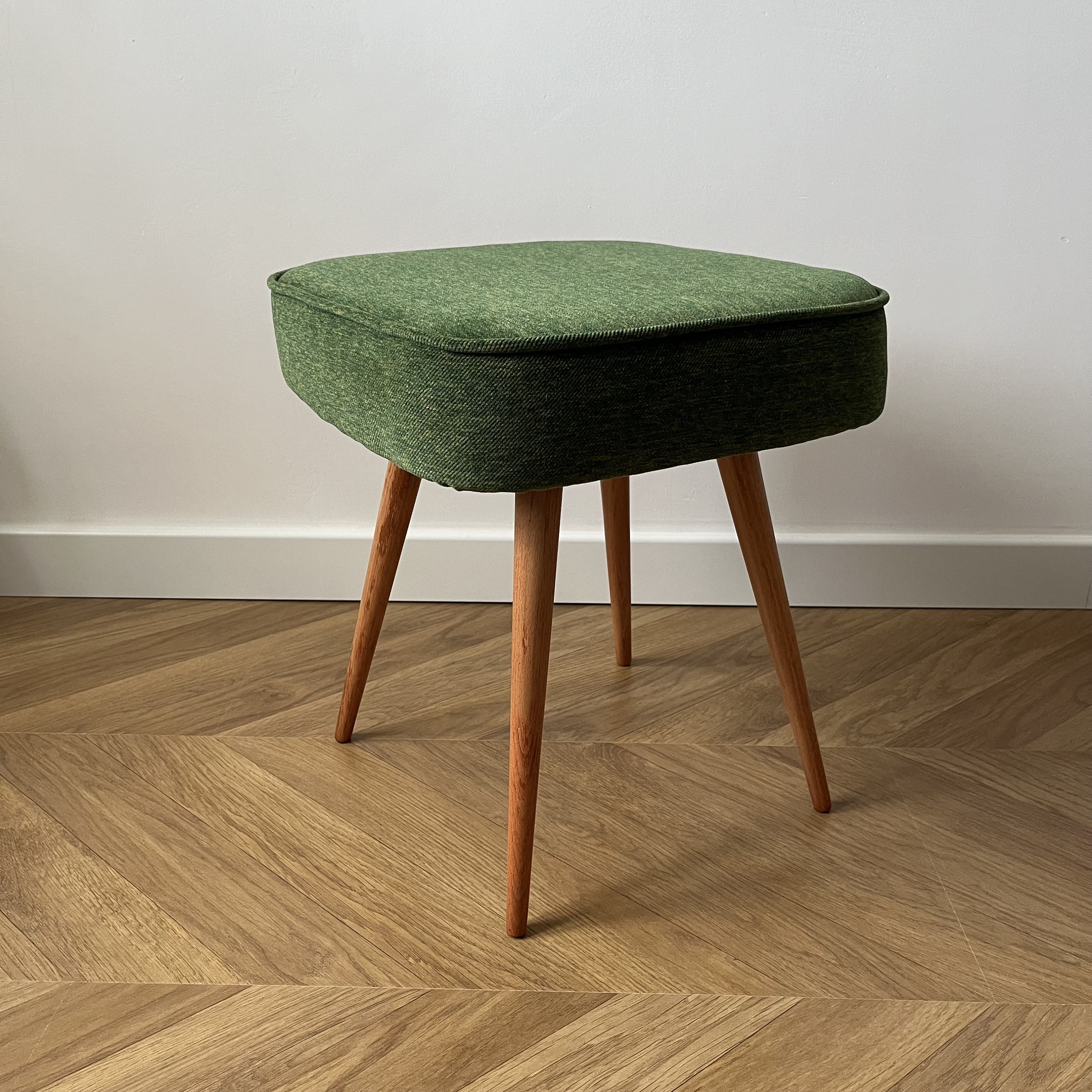Vintage Polish Stool Type 270-25 From 1960s After Complete