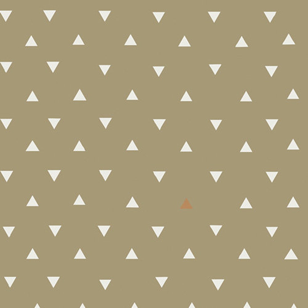 Triangle Tokens Home Metallic Designed by April Rhodes - Etsy