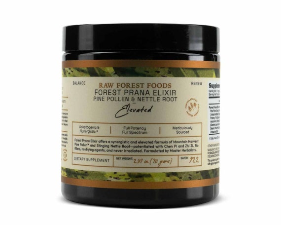 Forest Prana Elixir Pine Pollen and Nettle Root Powder 