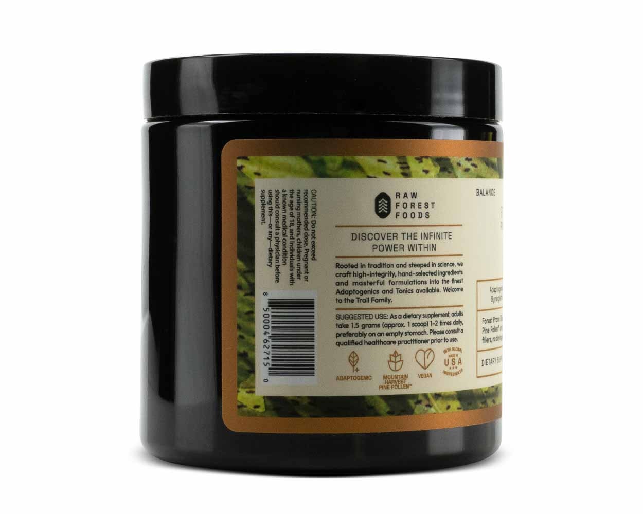 Forest Prana Elixir Pine Pollen and Nettle Root Powder 