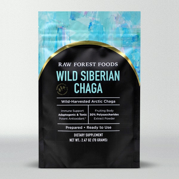 Wild Siberian Chaga Extract Powder