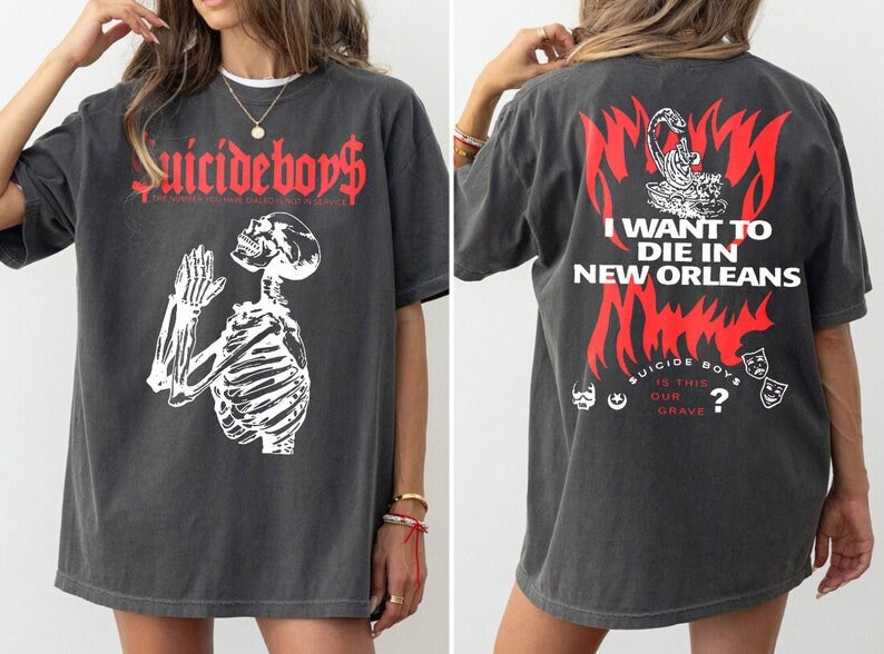I Want To Die In New Orleans Shirt