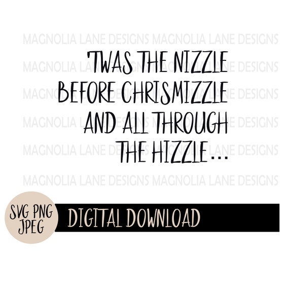 Christmas Rap SVG Christmas Rap Humor Svg Png Jpeg Cut Etsy