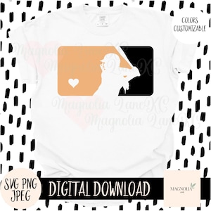Benutzerdefinierte Softball SVG, Softball Mama, Softball Papa, Schwester, Bruder, Spieler, Benutzerdefinierte Farben, SVG, Jpeg, Png, Cut File, Sublimation dtf