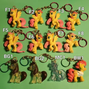 My Little Pony (MLP) Keychains