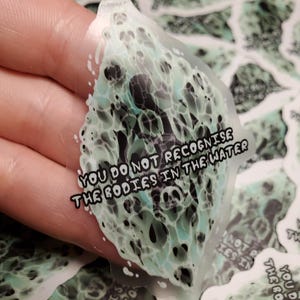 SCP- 2316, You Do Not Recognize The Bodies In The Water- Vinyl Sticker