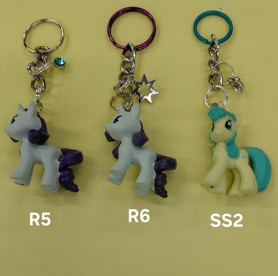 Rarity, My Little Pony (MLP) up Cycled Keychains - Etsy