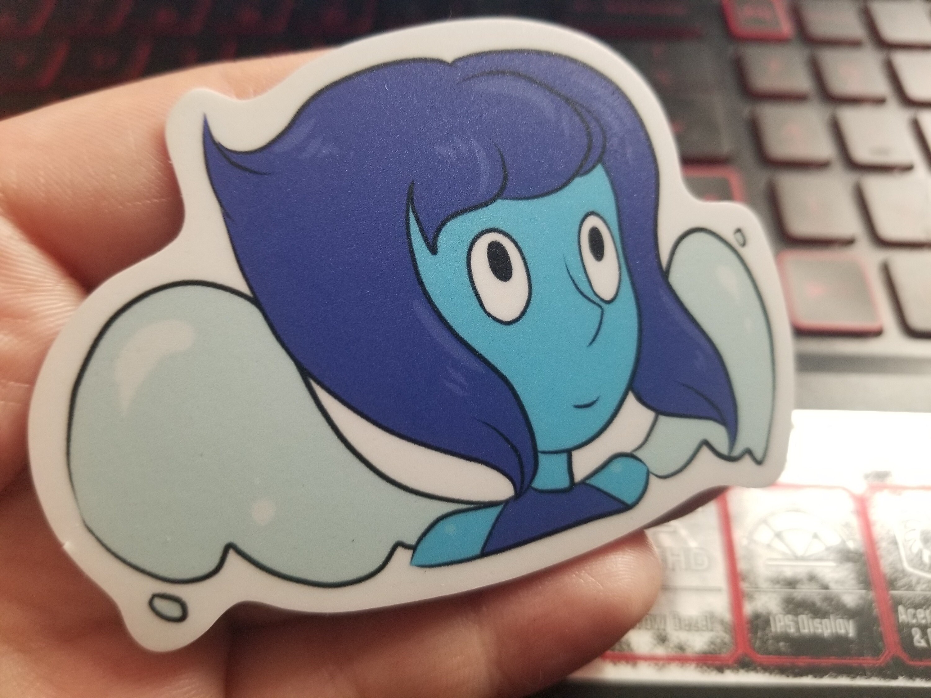 Lapis Lazuli Steven Universe Vinyl Sticker Approx. 2 X 3 Inches