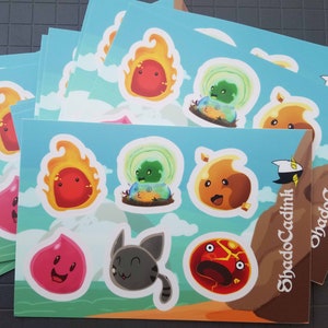 Slime Rancher Sticker Sheets