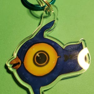 Peeper Acrylic Keychain Charm