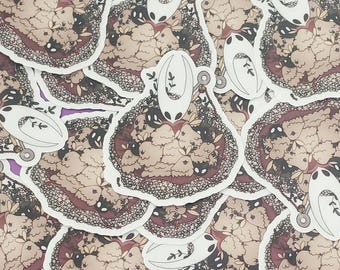 Hornet and Fleas, Hollow Knight Silksong Inspired 3 Inch Vinyl Sticker