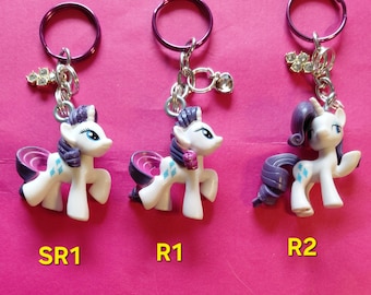 Rarität, My Little Pony (MLP) Upcycled Schlüsselanhänger