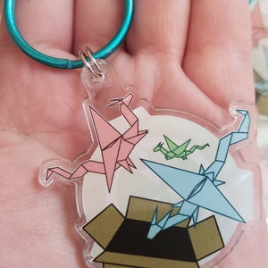 Here Be Dragons SCP 1762 - Keychains