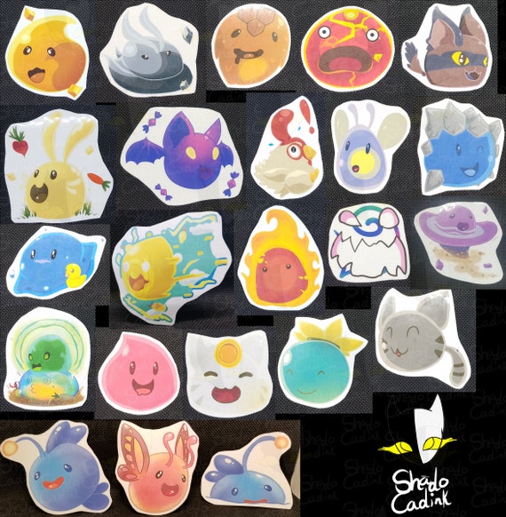 Slime Rancher Stickers -  Hong Kong