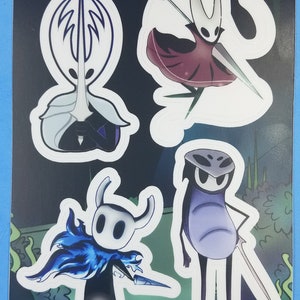 Hollow Knight Inspired Vinyl Sticker Sheet