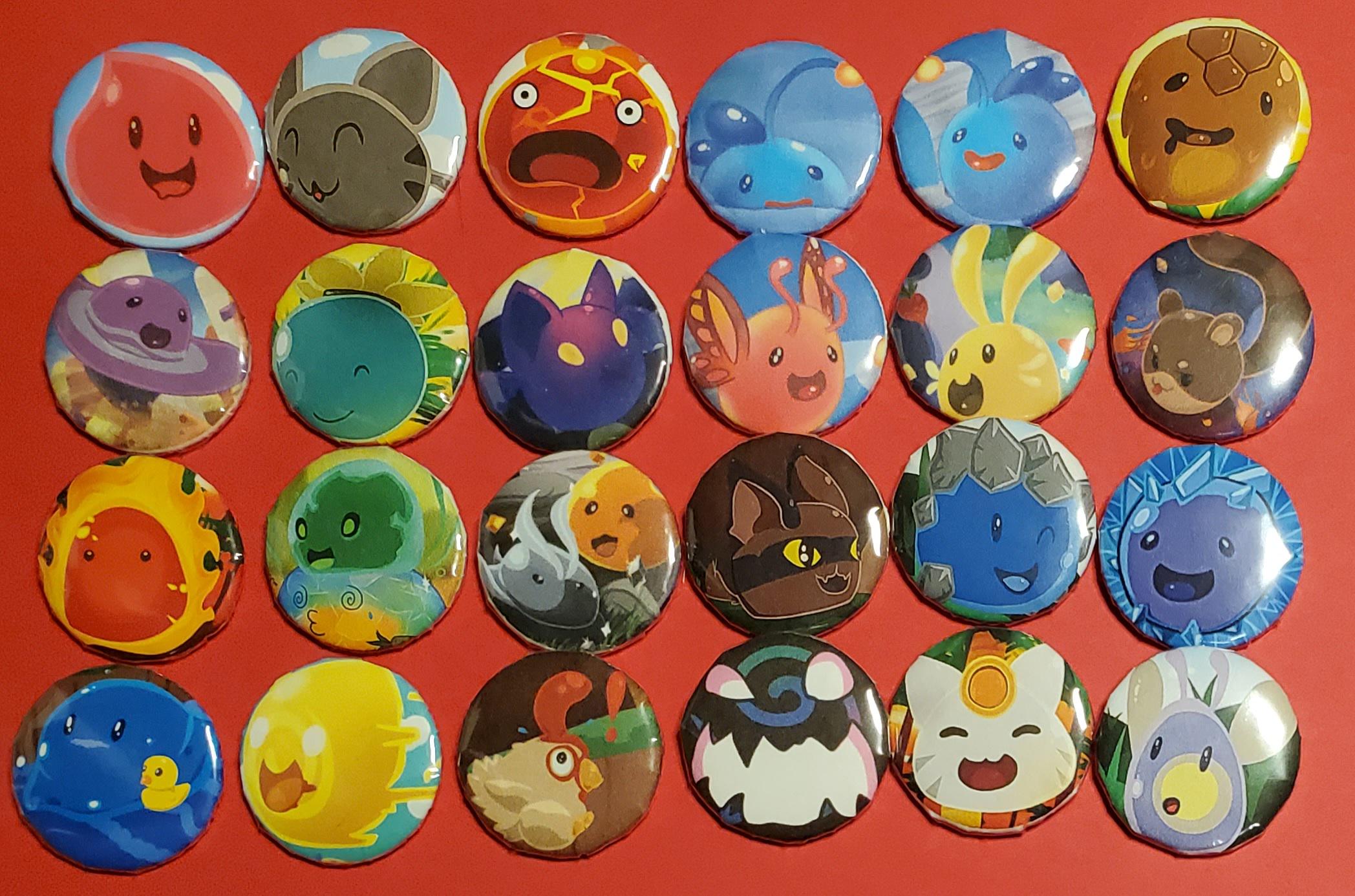 スライムランチャー 1インチピン - Etsy 日本