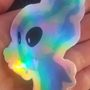 Will-O-Wisp 3 Inch Holographic Fantasy Sticker