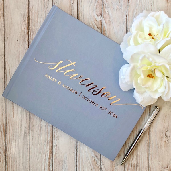 Lined Guest Book Etsy