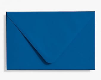 10 Pack- Royal Blue Euro flap Envelopes (A7, A2, 4Bar) blank Envelopes, wedding envelopes, envelopes, card envelopes, invitation envelopes