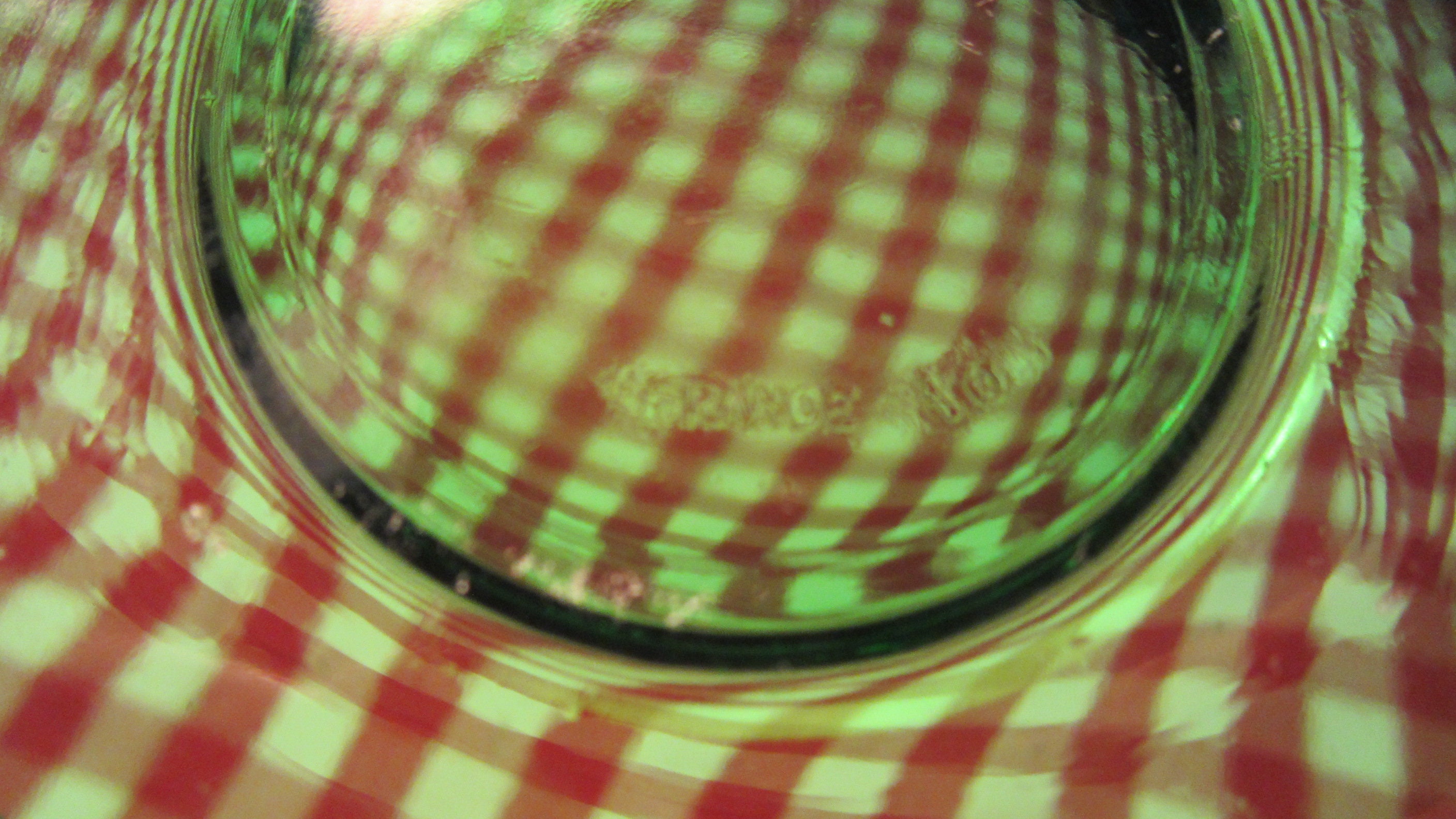 VERECO Set of Six Tempered Clear Glass Forest Green Tea Cups Etsy