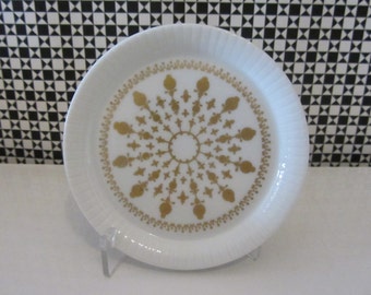 TAPIO WIRKKALA  - Set of 4 porcelain coasters/small plates, Rosenthal Studio Linie Modulation - 1960s