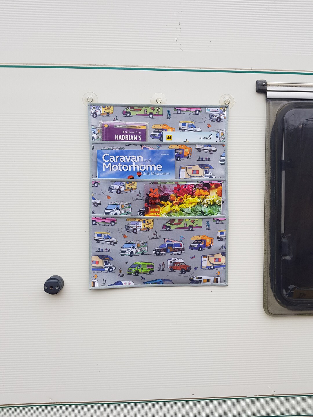 Motorhome / Campervan / Caravan Awning Magazine / Book / Map Organiser ...