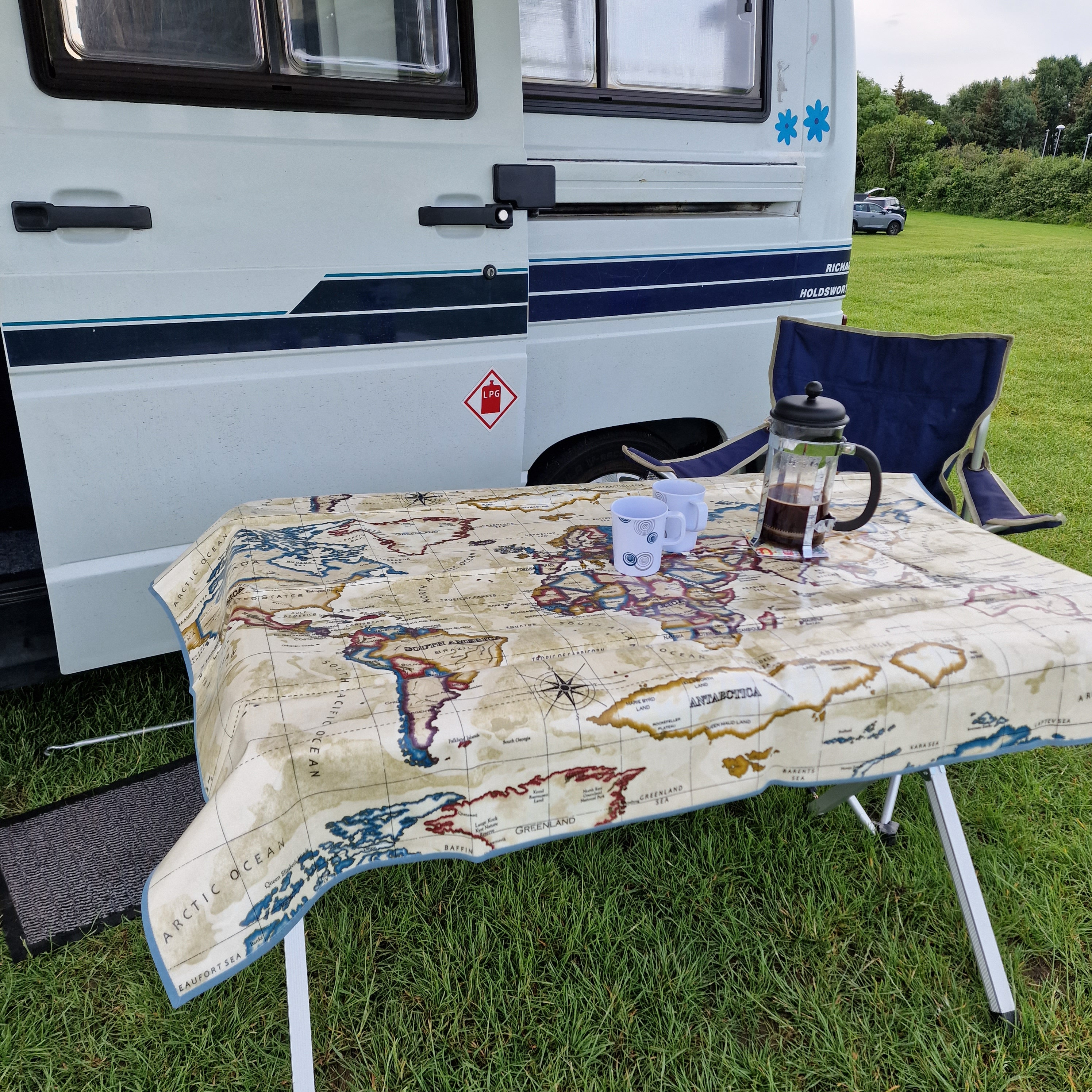 Camper tablecloth - Etsy.de